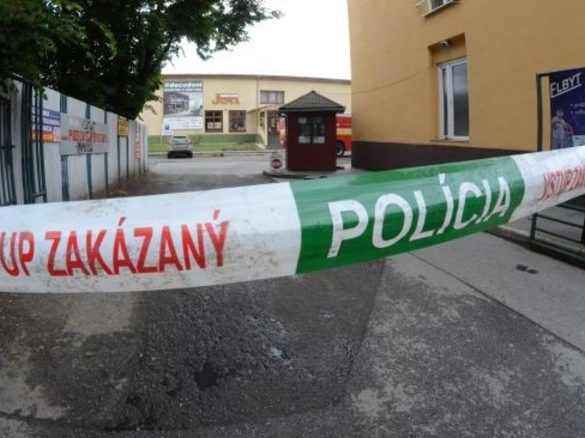 polícia policajná páska miesto činu vražda trestný čin (SITA)
